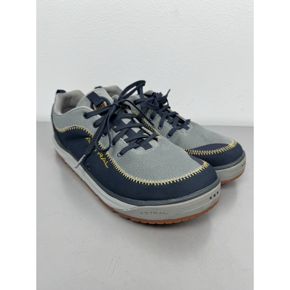 Astral Brewer 3.0 Mens 12 Navy Blue Amphibious Sneakers Water Shoes Gray